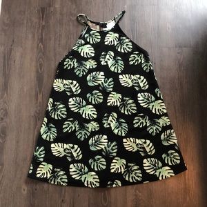 Forever 21 Palm Leaf Dress